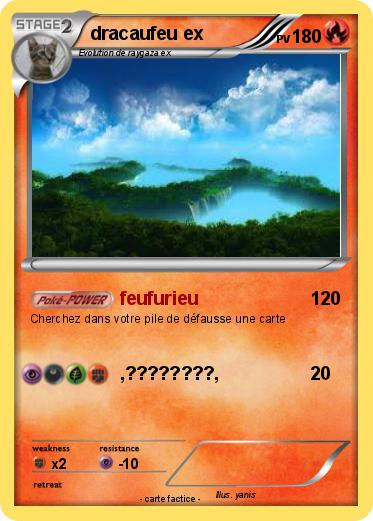 Pokemon dracaufeu ex