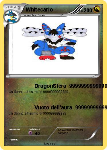 Pokemon Whitecario