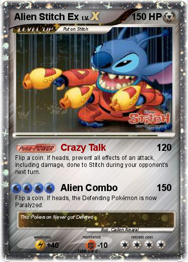 Pokemon Alien Stitch Ex