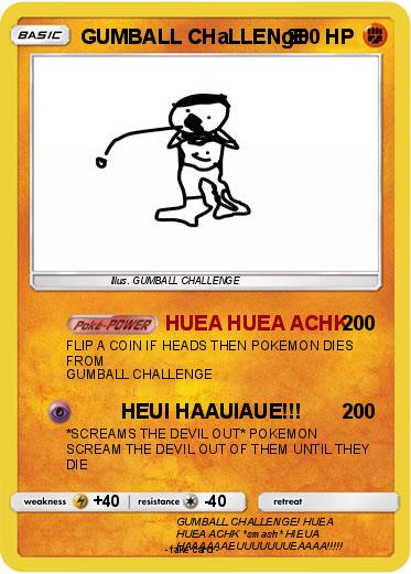 Pokemon GUMBALL CHaLLENgE