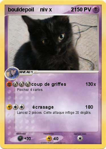 Pokemon bouldepoil    niv x             2