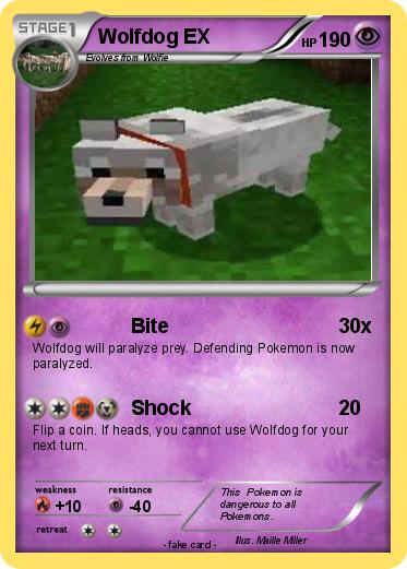 Pokemon Wolfdog EX