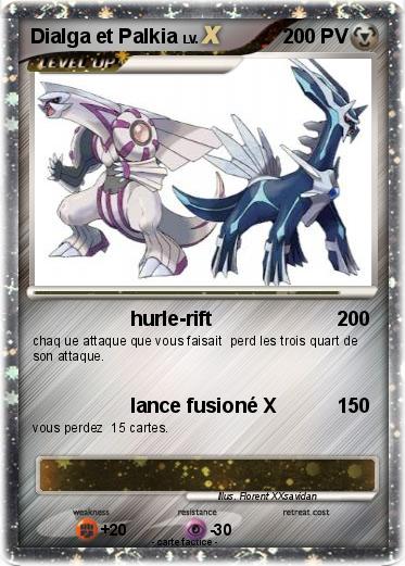 Pokemon Dialga et Palkia