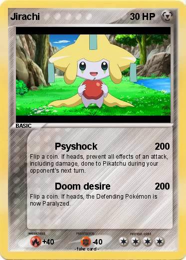 Pokemon Jirachi