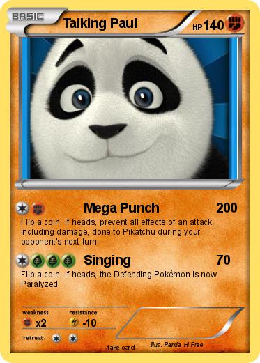 Pokemon Talking Paul