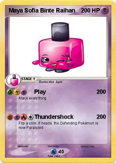 Pokemon Maya Sofia Binte Raihan