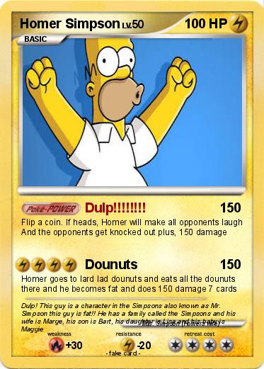 Pokemon Homer Simpson