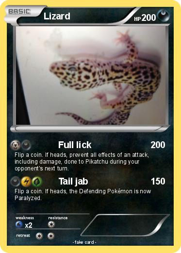 Pokemon Lizard