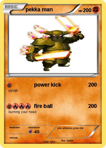 Pokemon pekka man