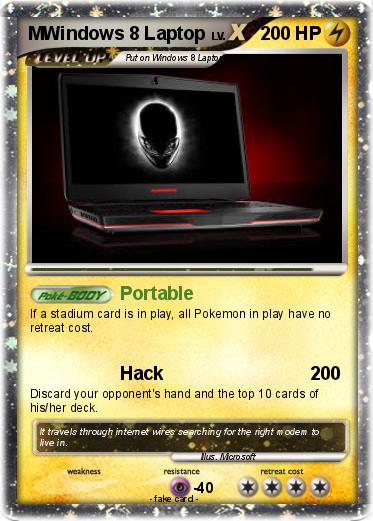 Pokemon MWindows 8 Laptop