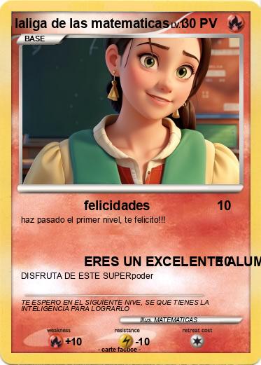 Pokemon laliga de las matematicas