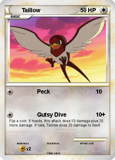 Pokemon Taillow