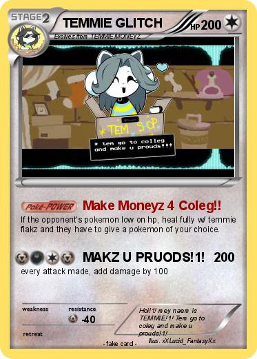 Pokemon TEMMIE GLITCH