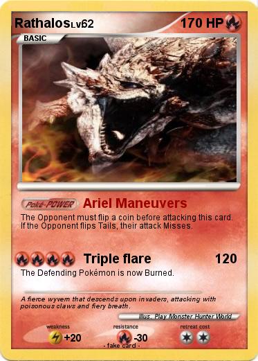 Pokemon Rathalos