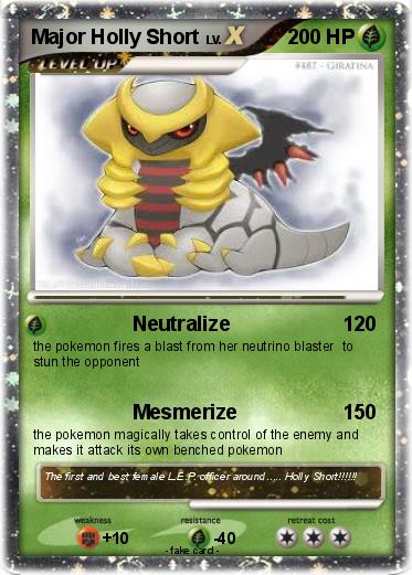 Pokemon Major Holly Short
