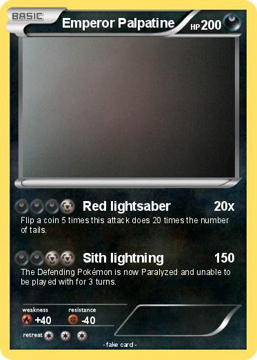 Pokemon Emperor Palpatine