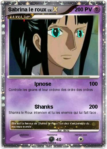 Pokemon Sabrina le roux