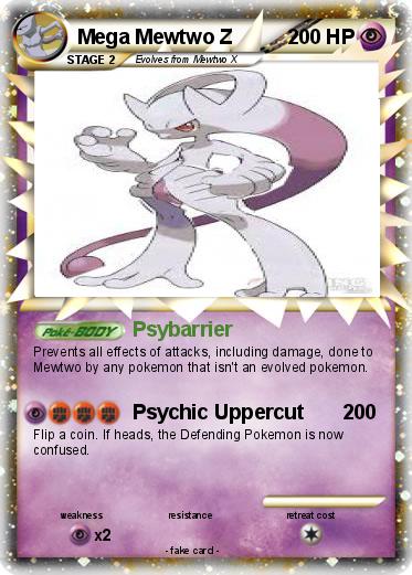 Pokemon Mega Mewtwo Z