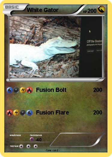 Pokemon White Gator