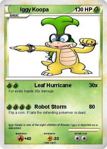 Pokemon Iggy Koopa