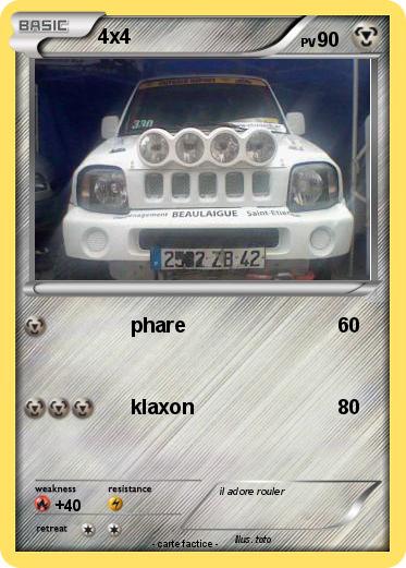 Pokemon 4x4