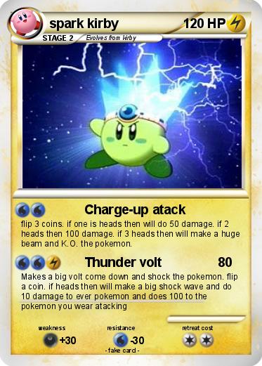 Pokemon spark kirby