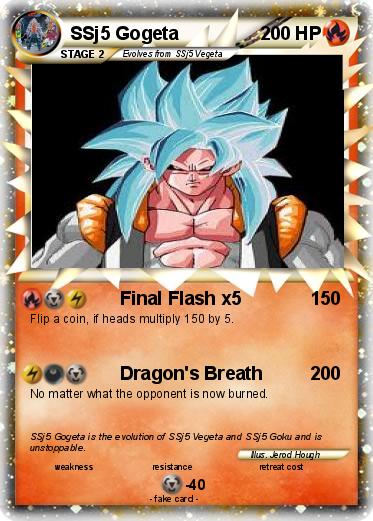 Pokemon SSj5 Gogeta