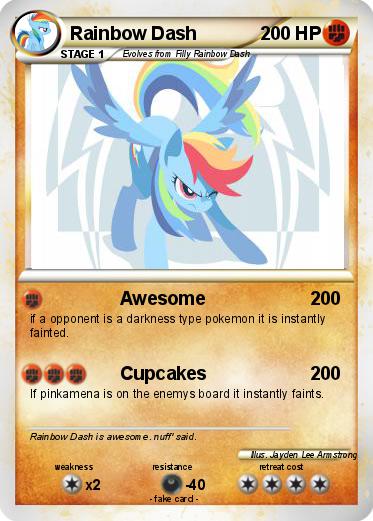 Pokemon Rainbow Dash