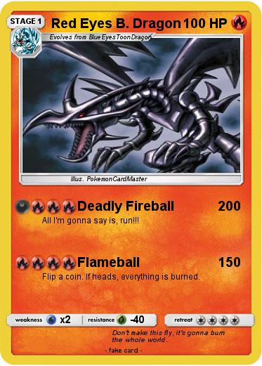 Pokemon Red Eyes B. Dragon