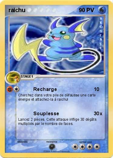 Pokemon raichu