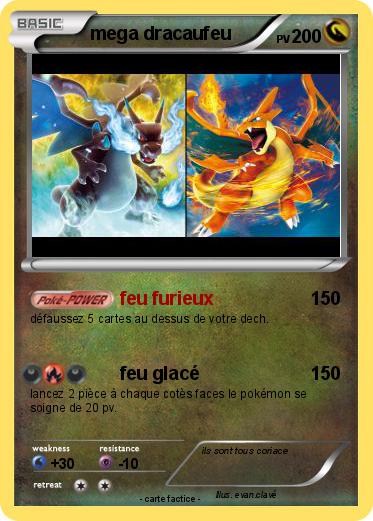 Pokemon mega dracaufeu