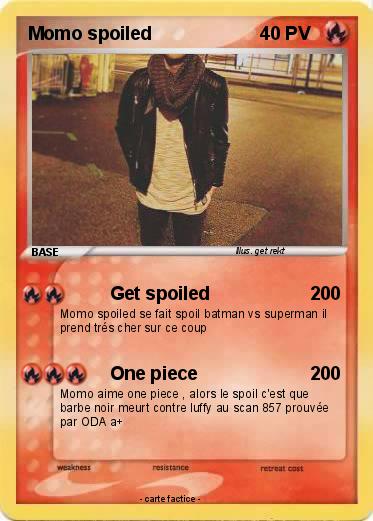 Pokemon Momo spoiled