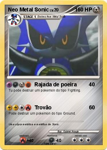Pokemon Neo Metal Sonic