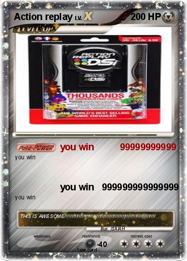 Pokemon Action replay