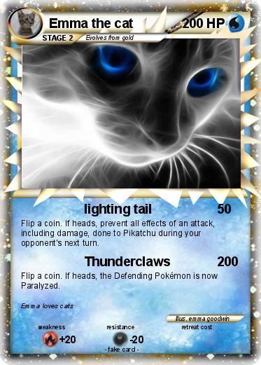 Pokemon Emma the cat