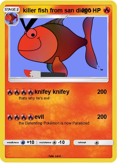 Pokemon killer fish from san diego