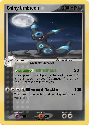 Pokemon Shiny Umbreon
