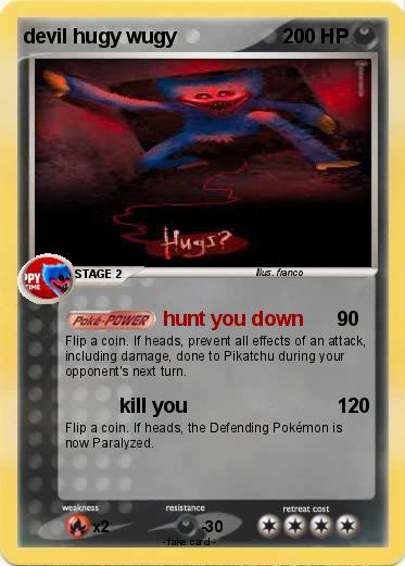 Pokemon devil hugy wugy