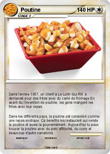 Pokemon Poutine