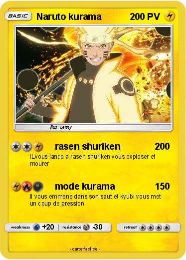 Pokemon Naruto kurama