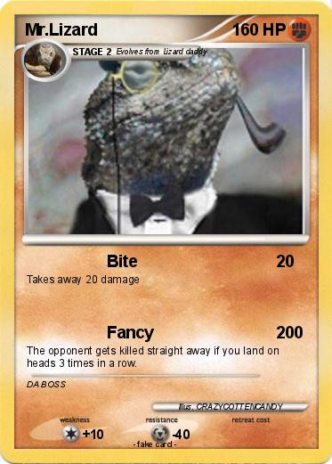 Pokemon Mr.Lizard