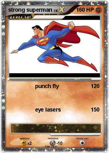 Pokemon strong superman