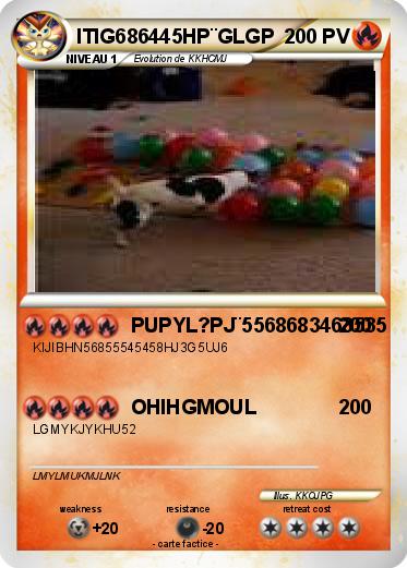 Pokemon ITIG686445HP¨GLGP
