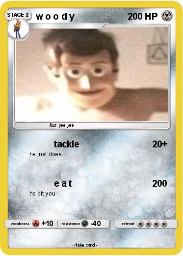 Pokemon w o o d y