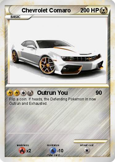 Pokemon Chevrolet Comaro