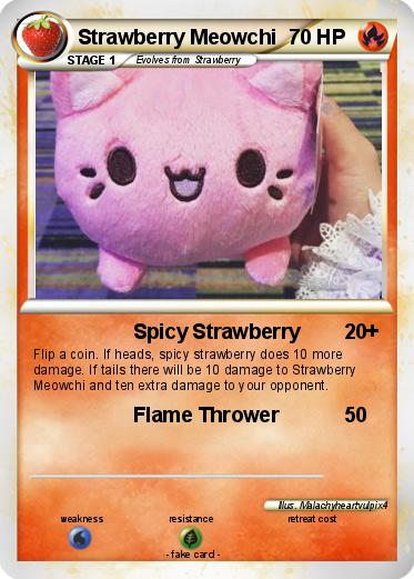 Pokemon Strawberry Meowchi