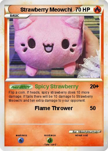 Pokemon Strawberry Meowchi