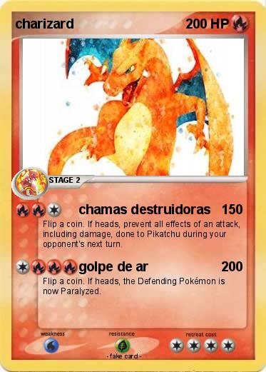 Pokemon charizard