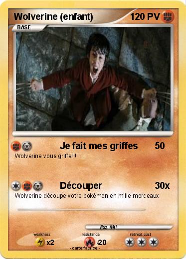 Pokemon Wolverine (enfant)