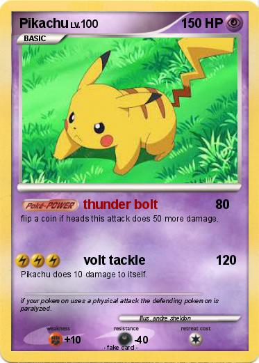 Pokemon Pikachu